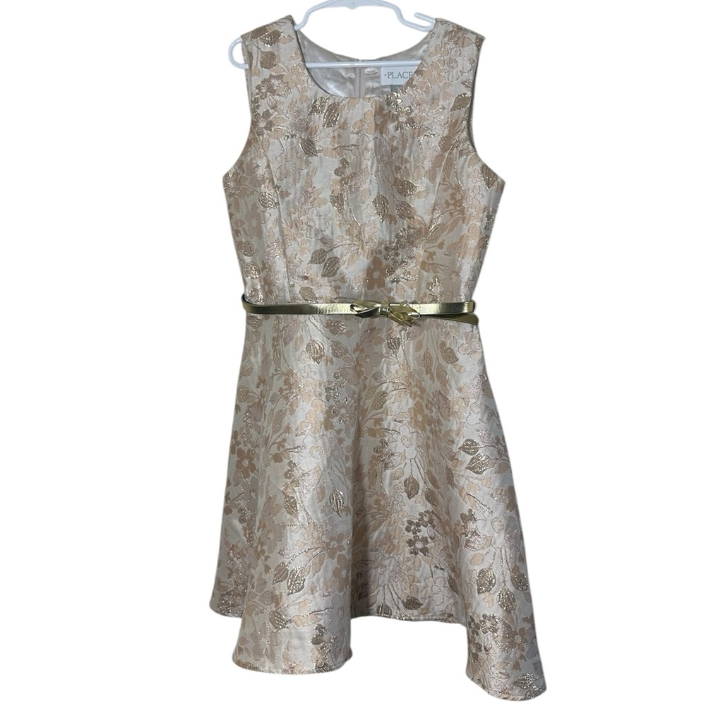 The Children’s Place brand, Elegant Cream Floral dress size 16